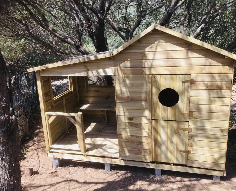 A cubby house for your kids :)