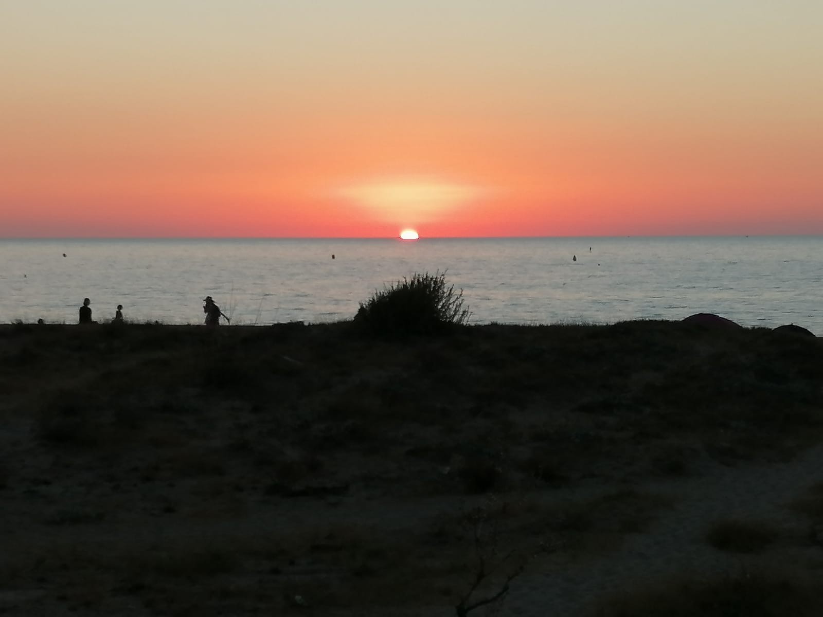 La plage d’Algajola 