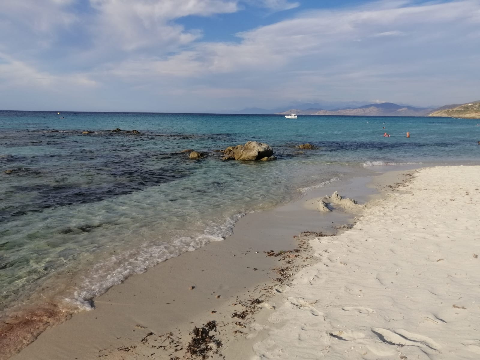 Île Rousse beach 