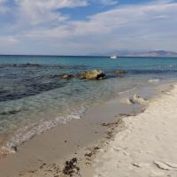 Île Rousse beach 