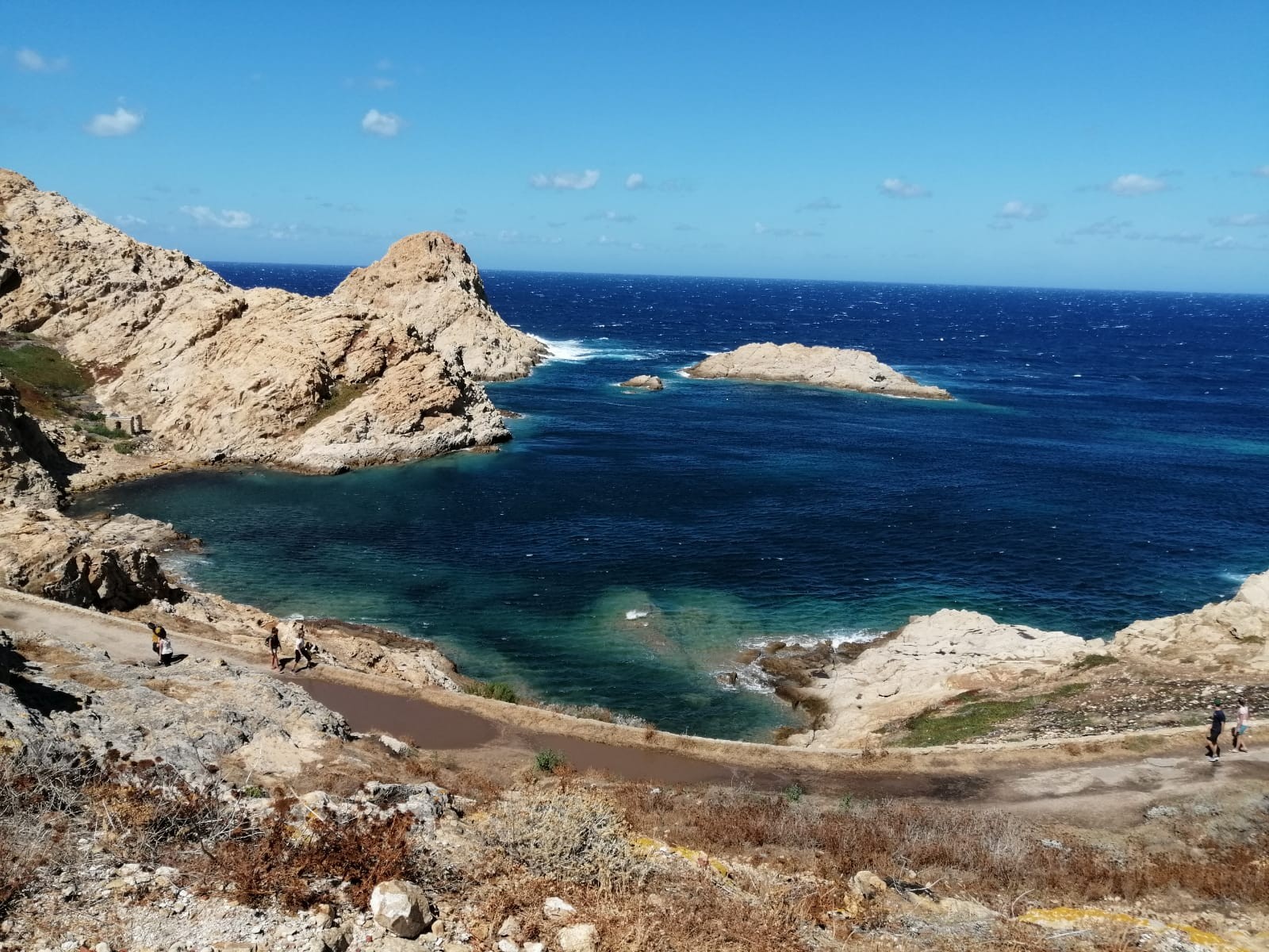 Dal faro dell’Isola Rossa