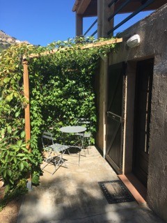 Votre pergola à l'entrée