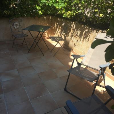 Une terrasse privée ...